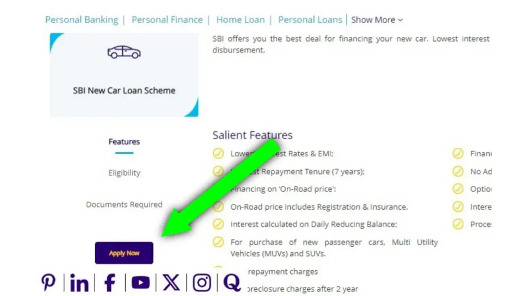 SBI Car Loan